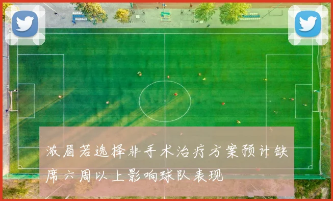 浓眉若选择非手术治疗方案预计缺席六周以上影响球队表现