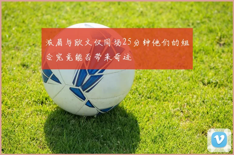 浓眉与欧文仅同场25分钟他们的组合究竟能否带来奇迹